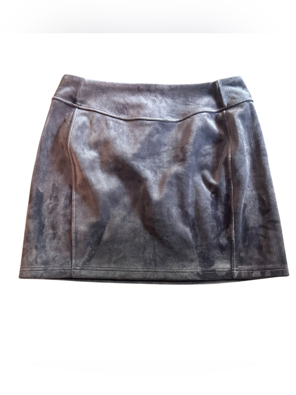 Lululemon Scuba HR High Rise Mini Skirt Sz L Night Fall Purple Velvet $88